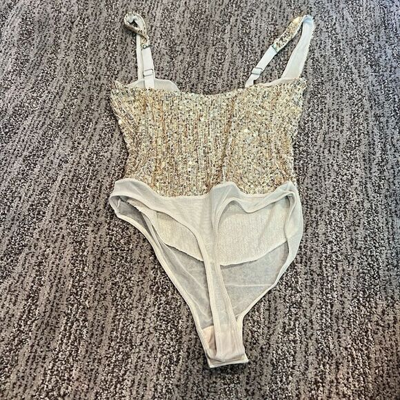 Free People Sparks Fly Bodysuit XS - Picture 4 of 5